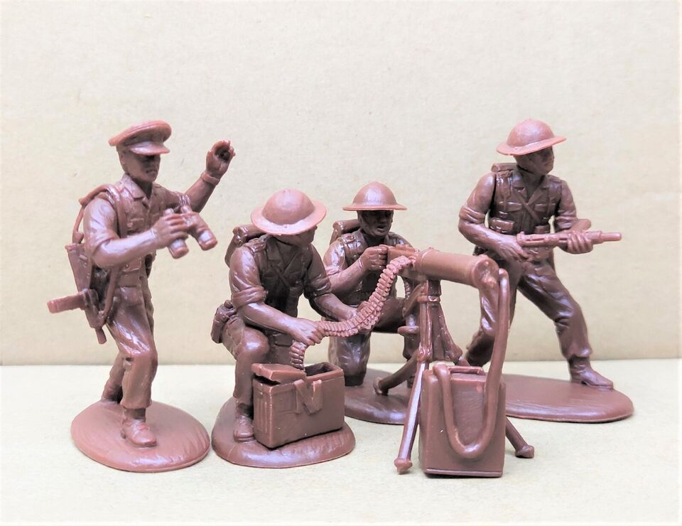 EXPEDITIONARY FORCE 54 BFE 03 WWII BRITISH IMPERIAL ARMY PACIFIC MACHINE GUN