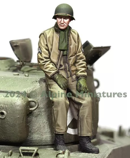 ALPINE MINIATURES 1:35 SET 35319 WWII US TANK CREW 761ST TB #2