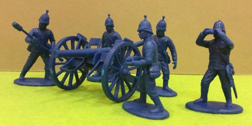 EXPEDITIONARY FORCE 54 ZBR 03-S BRITISH COLONIAL ARTILLERY IN SPIKED SUN HELMETS