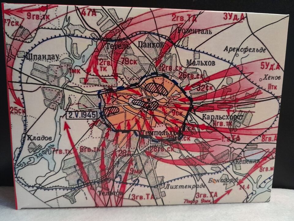 ENGINEER BASEVICH SPECIAL SET 32 WORLD WAR II "BATTLE FOR BERLIN" SOVIET ARMY