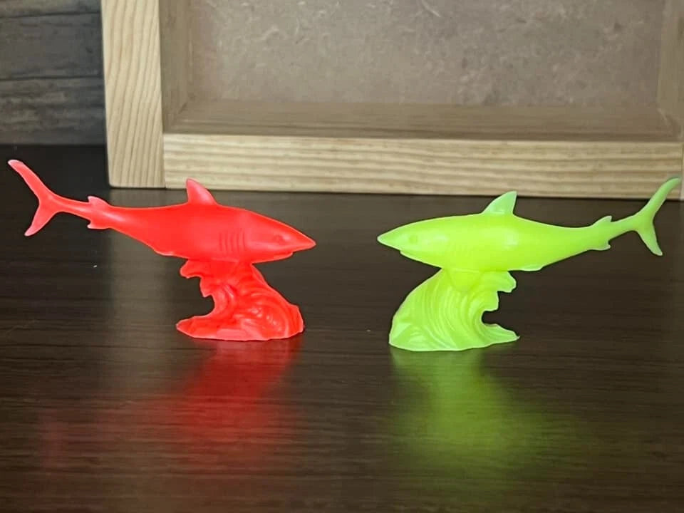 MARX TOYS RECAST 54 MM SEA CREATURES PLAY SETS-MULTICOLORED-16 FIGURES