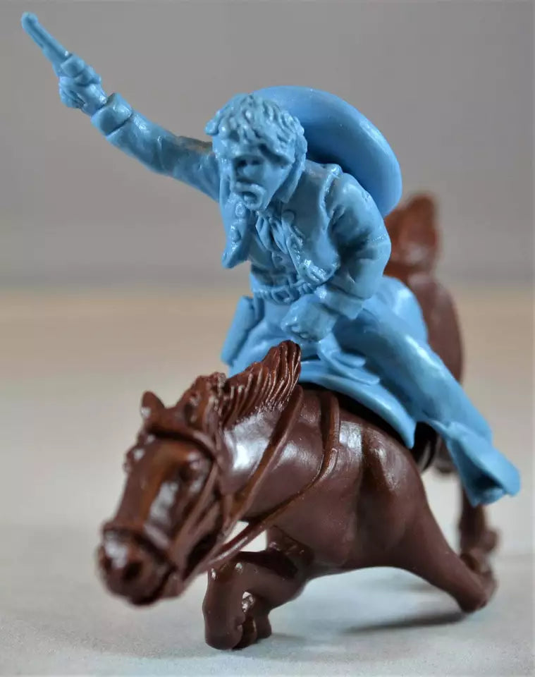 LOD Enterprises Plastic Figure Set LOD021 Steve Weston's Mounted Bandits