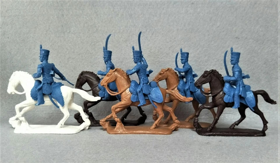 EXPEDITIONARY FORCE 54 BRT 10 NAPOLEONIC WARS BRITISH LIGHT DRAGOONS (BLUE)