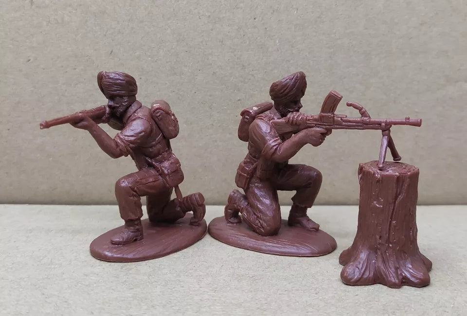 EXPEDITIONARY FORCE 54 IND 02 WWII PACIFIC INDIAN INFANTRY DEFENSE SIKH TURBAN