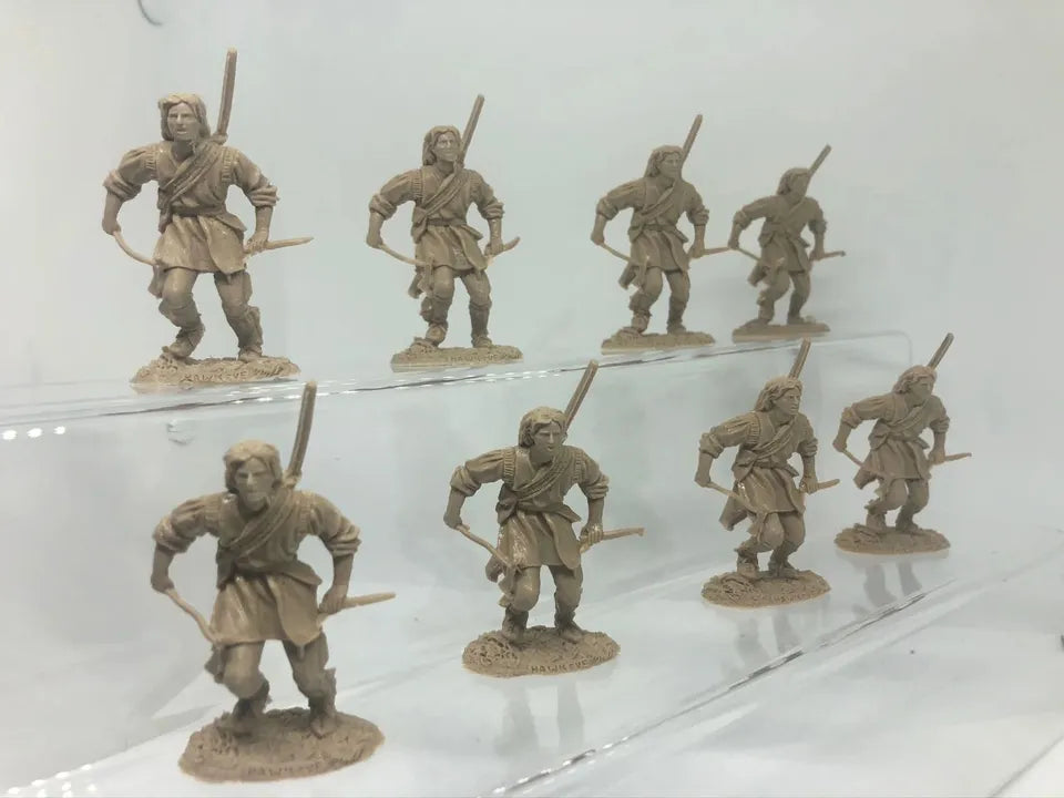 LOD Enterprises Barzso Character Figure Last of the Mohicans HAWKEYE (TAN)