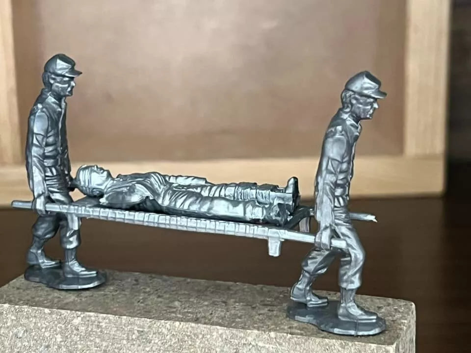 MARX TOYS RECAST 54 MM U.S. CIVIL WAR CENTENNIAL PLAYSET REISSUE -15 FIGURES
