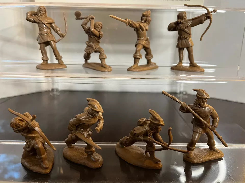 LOD Enterprises Figure Set LOD006 Medieval Robin Hood & Merry Men- Brown- BOXED