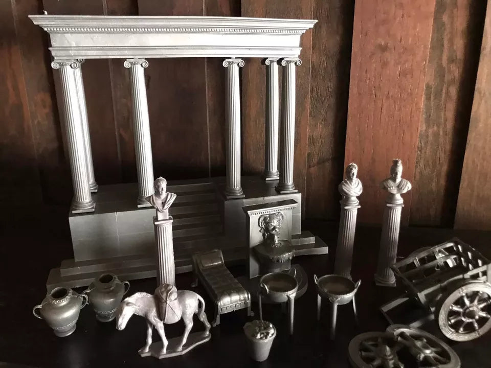 MARX TOYS RECAST 1:32 BEN-HUR'S FOUNTAIN PLAYSET