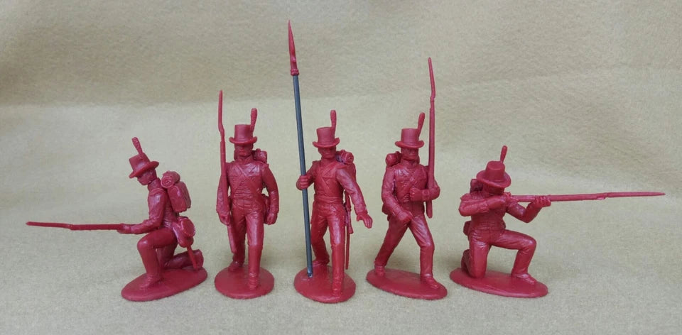 EXPEDITIONARY FORCE 54 CND 01 WAR OF 1812 CANADIAN MILITIA (INFANTRY)--RED