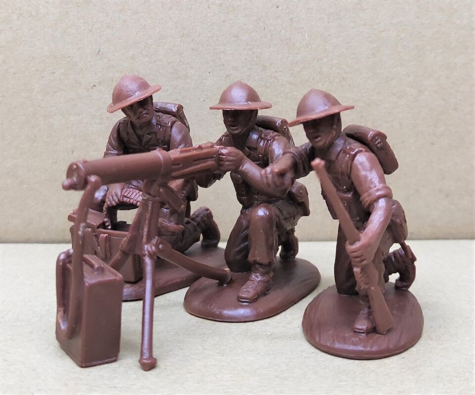 EXPEDITIONARY FORCE 54 BFE 03 WWII BRITISH IMPERIAL ARMY PACIFIC MACHINE GUN