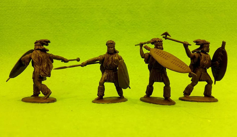 EXPEDITIONARY FORCE 54 ZUL 02-S COLONIAL WARS ZULU IN REGALIA SHAKA'S REGIMENT