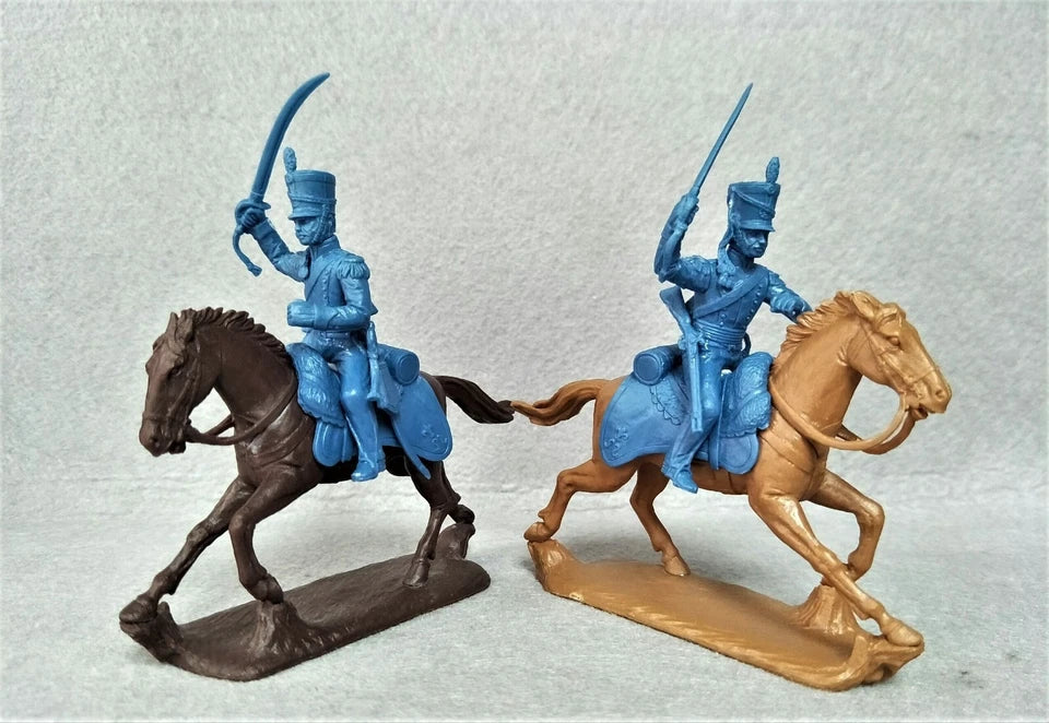 EXPEDITIONARY FORCE 54 BRT 10 NAPOLEONIC WARS BRITISH LIGHT DRAGOONS (BLUE)