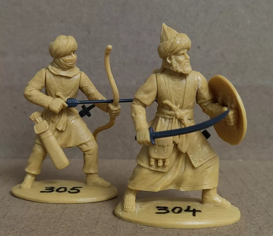 EXPEDITIONARY FORCE 60 ALB 03 WARS OF MIDDLE AGES ARAB ARCHERS (TAN)
