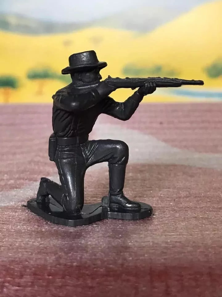 MARX RECAST 54 MM FORT APACHE CAVALRY PLAYSET REISSUE 16 FIGURES