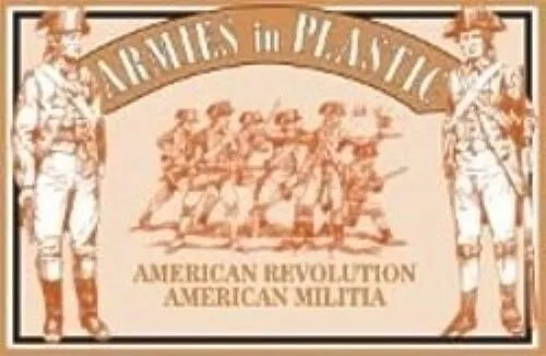ARMIES IN PLASTIC 5463 AMERICAN REVOLUTION AMERICAN MILITIA