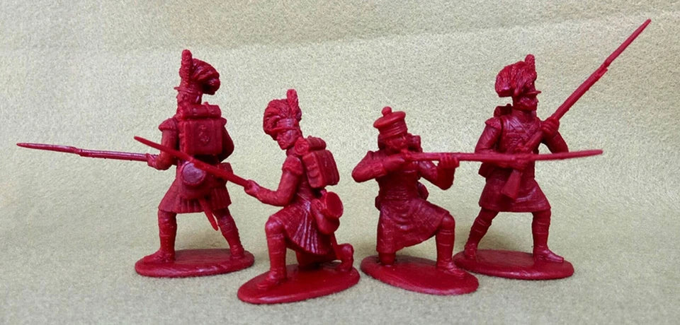 EXPEDITIONARY FORCE 54 BRT 02 NAPOLEONIC WARS HIGHLANDERS- FLANK COY (RED)