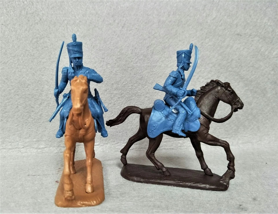 EXPEDITIONARY FORCE 54 BRT 10 NAPOLEONIC WARS BRITISH LIGHT DRAGOONS (BLUE)