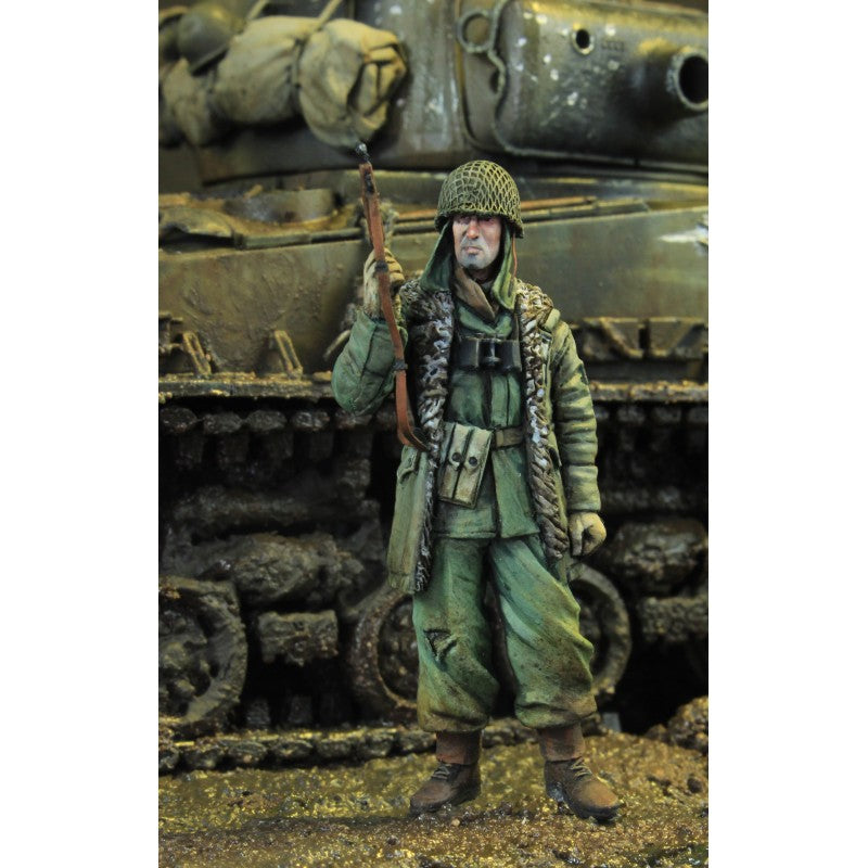 PARACEL MINIATURES WWII SERIES SET WW35-016 US GI CAPTAIN WAGGONER (1 FIGURE)