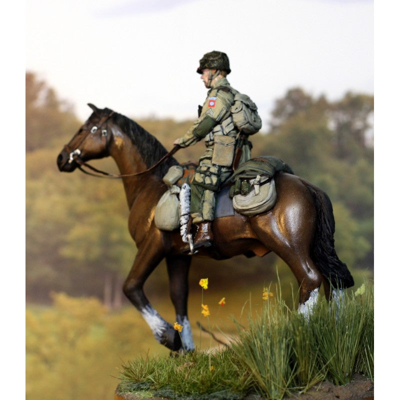 PARACEL MINIATURES 1:35 WWII SERIES SET WW35-014 US AIRBORNE AIR COWBOY