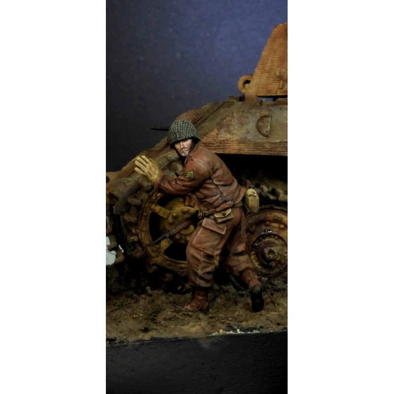 PARACEL MINIATURES 1:35 WWII SERIES SET WW35-018 US SGT SCOTT E. WOOD (1 FIGURE)