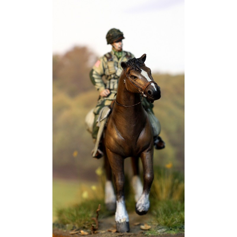 PARACEL MINIATURES 1:35 WWII SERIES SET WW35-014 US AIRBORNE AIR COWBOY