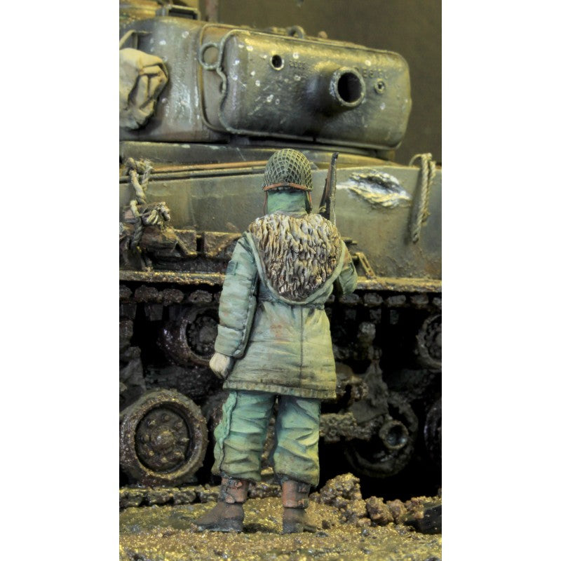 PARACEL MINIATURES WWII SERIES SET WW35-016 US GI CAPTAIN WAGGONER (1 FIGURE)
