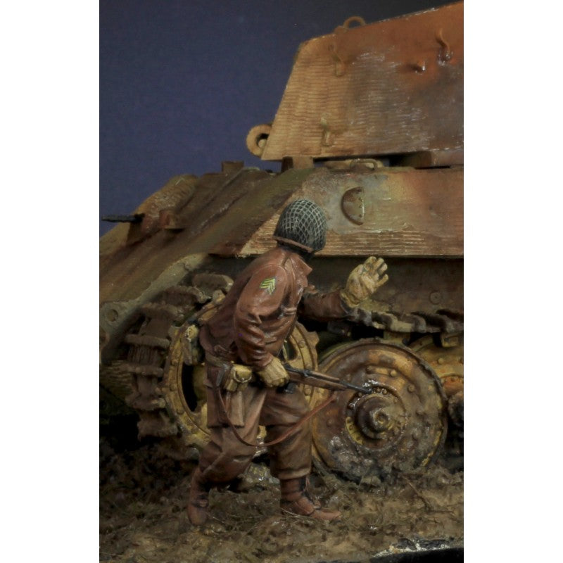 PARACEL MINIATURES 1:35 WWII SERIES SET WW35-018 US SGT SCOTT E. WOOD (1 FIGURE)