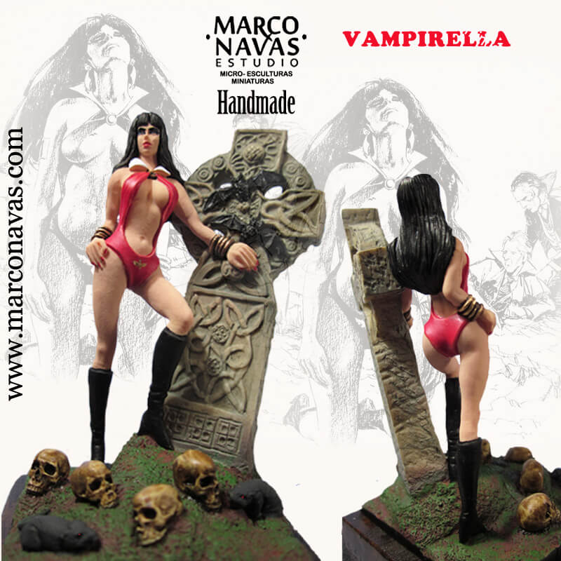 MARCO NAVAS STUDIO LIMITED EDITION HAND PAINTED VAMPIRELLA (1 FIGURE)