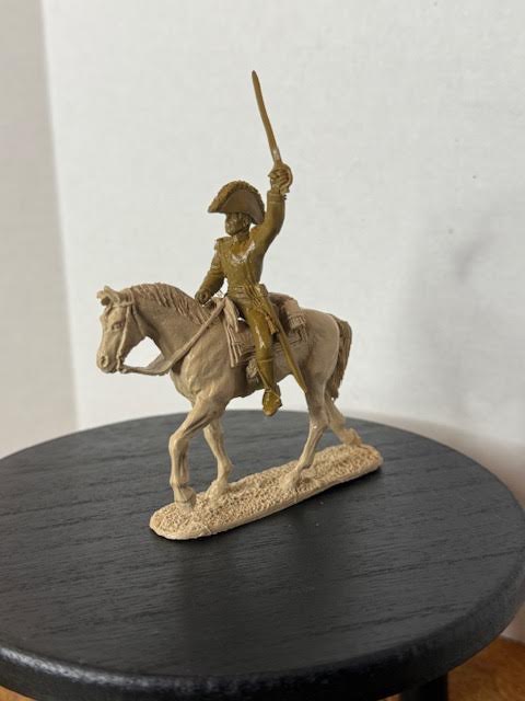 LOD Enterprises Barzso Character Plastic Figure SANTA ANA ON HORSEBACK