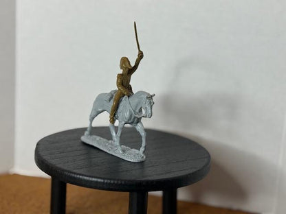 LOD Enterprises Barzso Character Plastic Figure SANTA ANA ON HORSEBACK