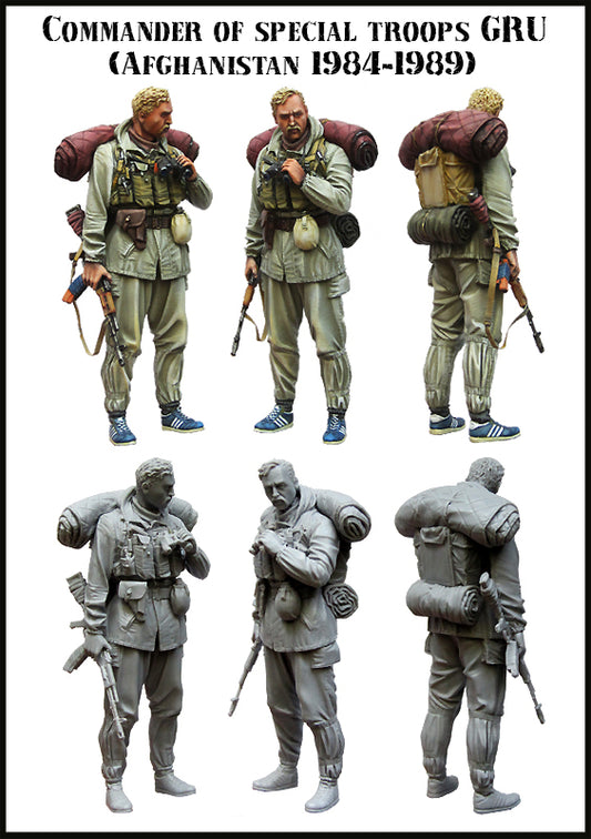 EVOLUTION MINIATURES 1:35 SET EM-35101 SOVIET COMMANDER SPECIAL TROOPS GRU