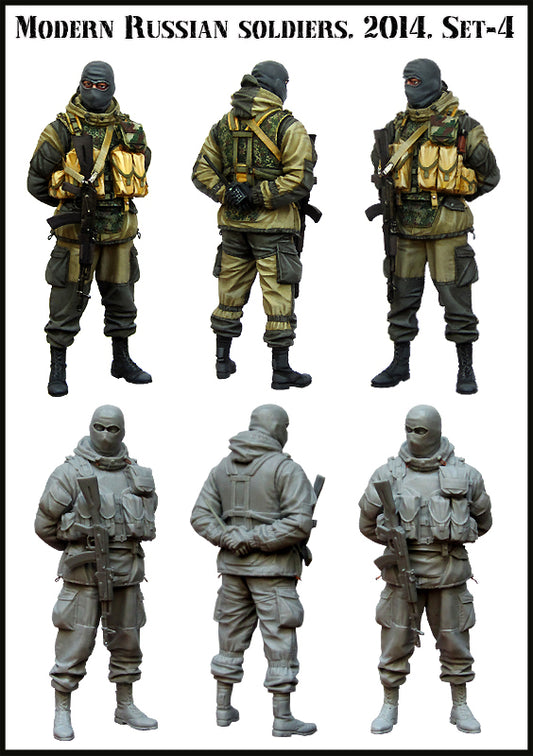 EVOLUTION MINIATURES 1:35 SET EM-35111 MODERN RUSSIAN SOLDIER, 2014 SET-4