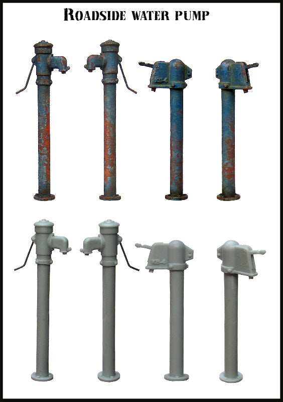EVOLUTION MINIATURES 1:35 SET EMA-35011 DIOROMA ACCESSORY ROADSIDE WATER PUMP