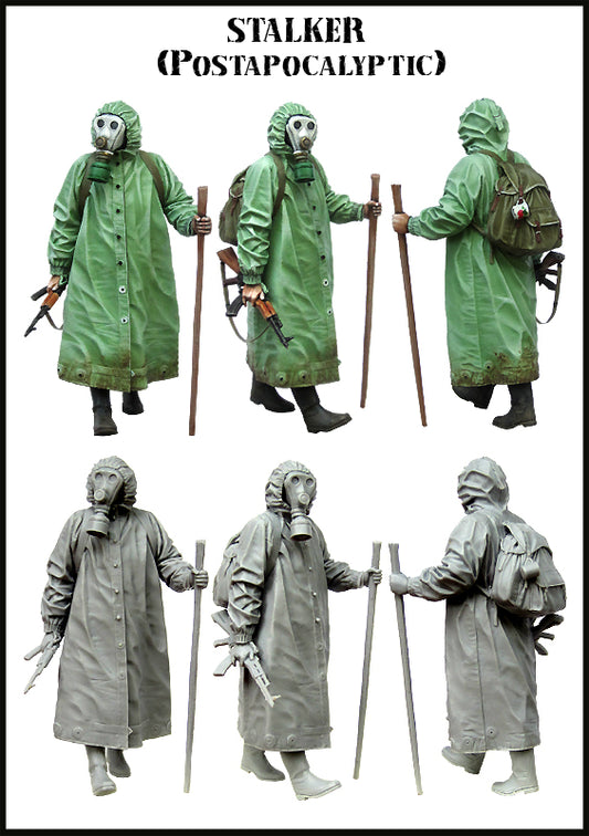 EVOLUTION MINIATURES 1:35 SET EM-35150 POST-APOCALYPTIC "STALKER" (1 FIGURE)