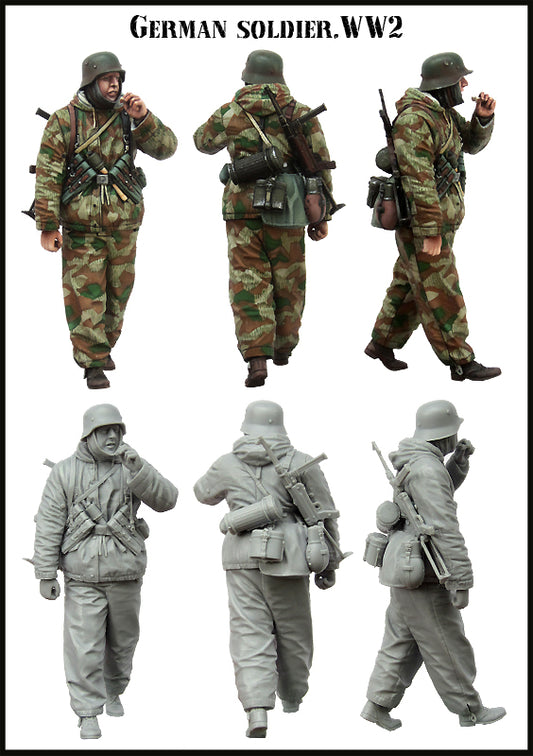 EVOLUTION MINIATURES 1:35 SET EM-35154 WWII GERMAN SOLDIER (1 FIGURE)
