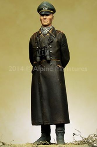 ALPINE MINIATURES 1:16 SET 16024 GERMAN ERWIN ROMMEL (1 FIGURE-2 HEADS)