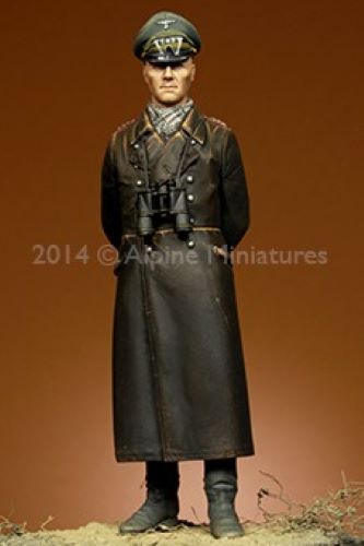 ALPINE MINIATURES 1:16 SET 16024 GERMAN ERWIN ROMMEL (1 FIGURE-2 HEADS)