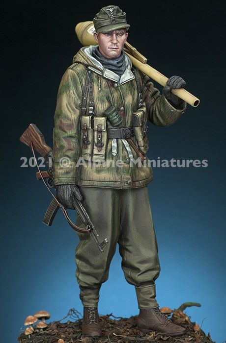 ALPINE MINIATURES 1:16 SET 16042 WWII GERMAN JAGER DIVISION "IRON CROSS DIVISION"