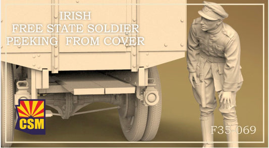 COPPER STATE MODELS 1:35 CSM F35-069 IRISH FREE STATE SOLDIER PEEKING FROM COVER