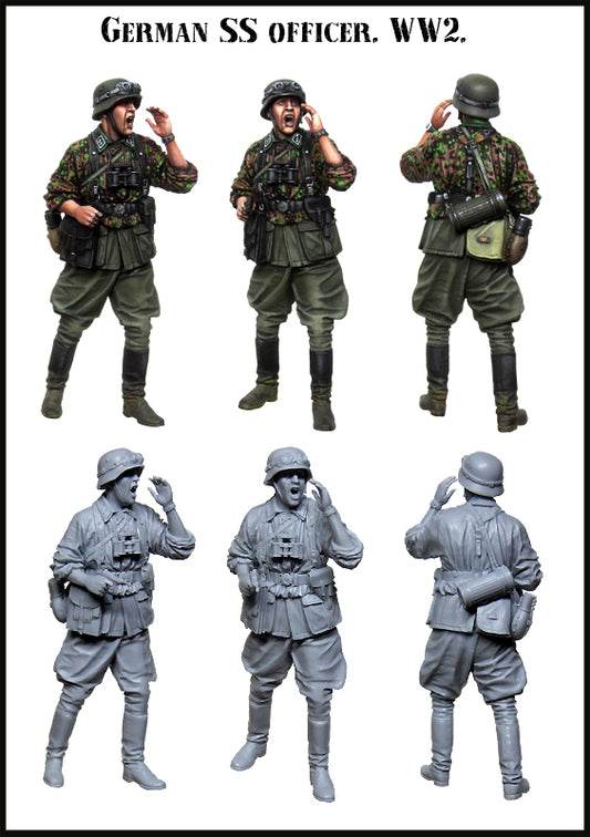 EVOLUTION MINIATURES 1:35 EM-35174 WWII GERMAN SS OFFICER (1 FIGURE)