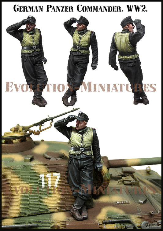 EVOLUTION MINIATURES 1:35 EM-35182 WWII GERMAN PANZER CREWMAN (1 FIGURE)