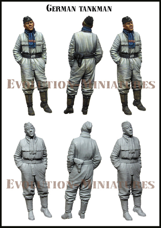 EVOLUTION MINIATURES 1:35 SET EM-35194 WWII GERMAN TANKMAN  (1 FIGURE)