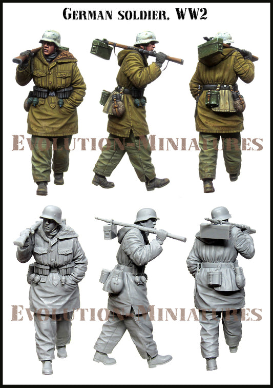 EVOLUTION MINIATURES 1:35 SET EM-35211 WWII GERMAN  SOLDIER (1 FIGURE)