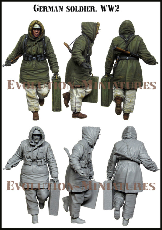 EVOLUTION MINIATURES 1:35 SET EM-35213 WWII GERMAN SOLDIER (1 FIGURE)