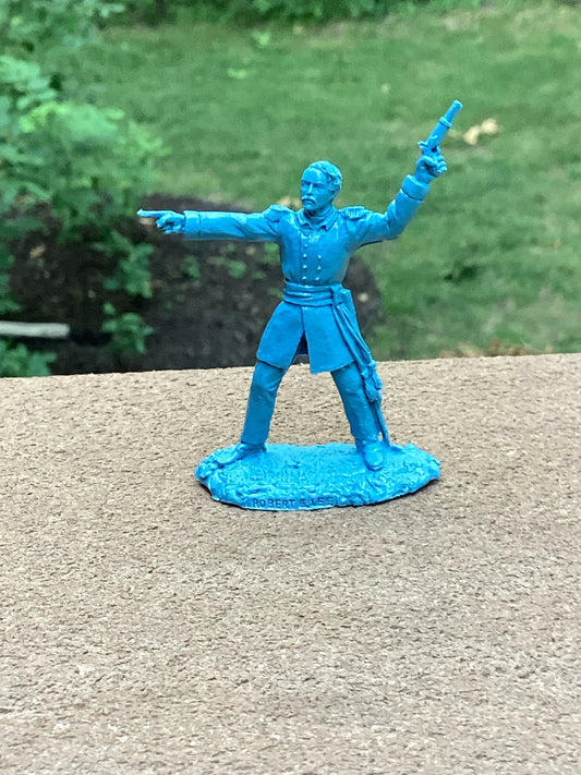 LOD Enterprises Barzso Character Figure ROBERT E. LEE (Blue) (1 FIGURE)