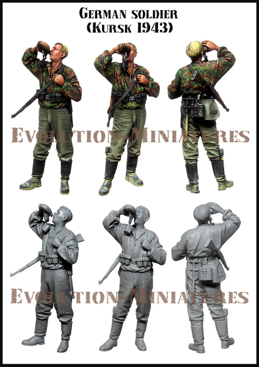 EVOLUTION MINIATURES 1:35 SET EM-35229 WWII GERMAN SOLDIER KURSK 1943 (1 FIGURE)