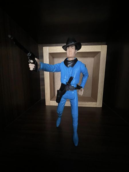 MARX TOYS RECAST 8 INCH ACTION FIGURE COWBOY W/ ACCESSORIES