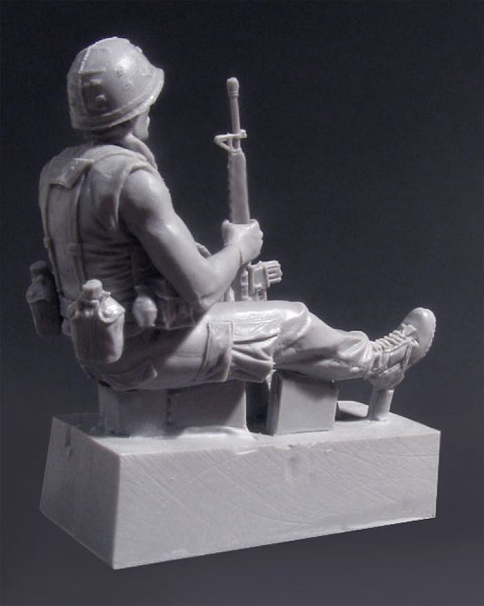 BRAVO *6 35008 VIETNAM WAR  1968 U.S. MECH INFANTRY SERGEANT 1:35