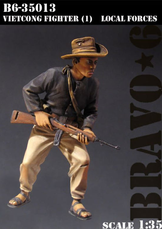 BRAVO *6 35013 VIETNAM WAR VIETCONG FIGHTER LOCAL FORCES (1) 1:35