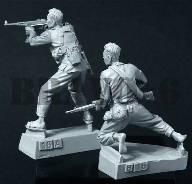 BRAVO *6 35016 VIETNAM WAR VIETCONG FIGHTER (4-5) LOCAL FORCES 1:35